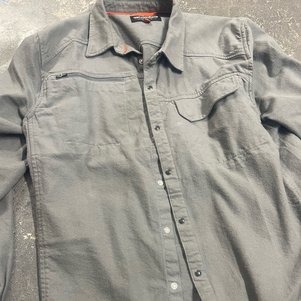 Grundens Dispatch Flannel Shirt , men's size medium.